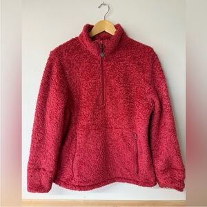 Woolrich Red Fleece Sweatshirt